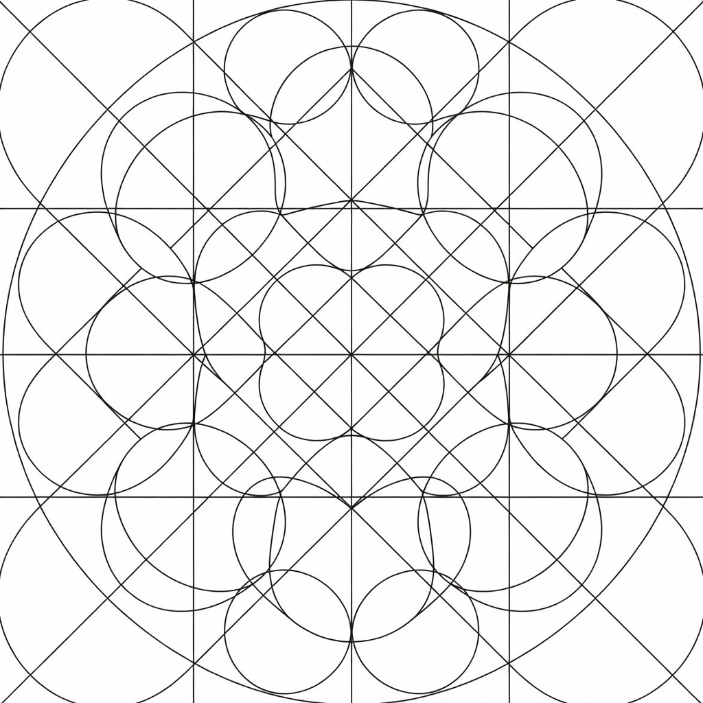 Pattern representing order and harmony in Japanese design